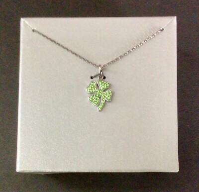 NEW Four Leaf Clover Necklace 18