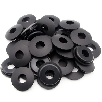 36 Pcs Glad Hand Seals Black Rubber Gland Hand Seals for Semi Truck Trailers