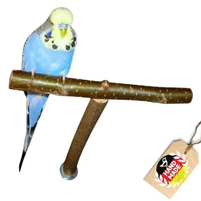 VOGELGALERIA Anflughilfe Anflugstange Wellensittich Nymphensittich Sitzstange Käfig Zubehör