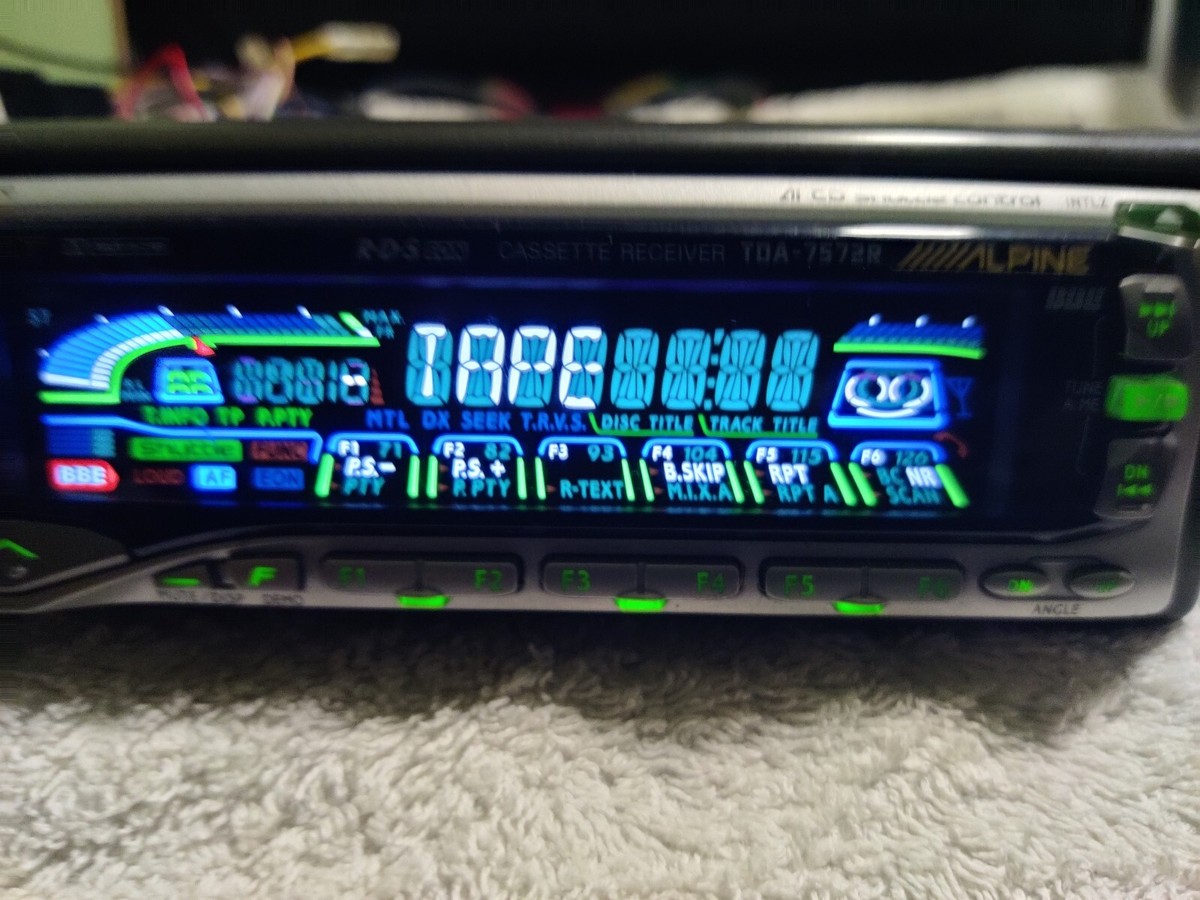 Alpine tda 7572 old school | eBay