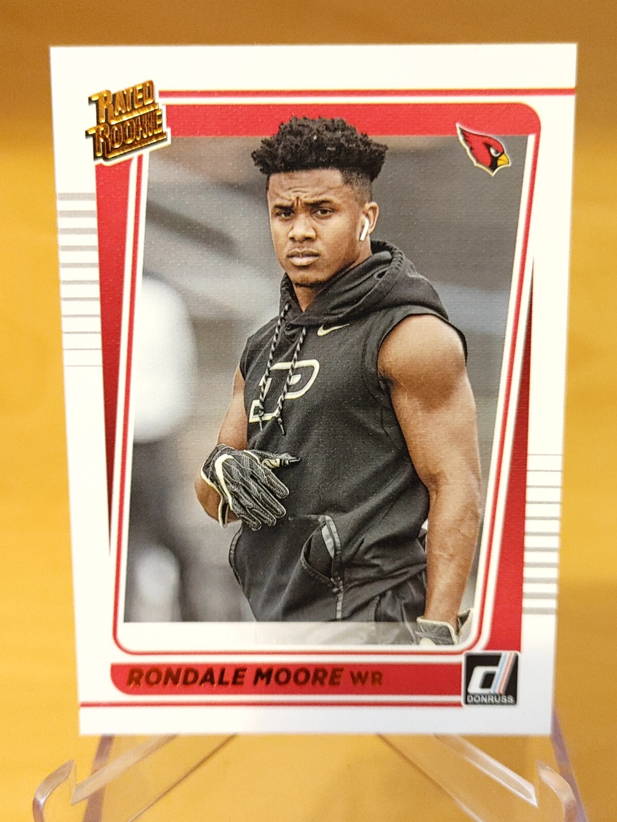 Rondale Moore 2021 Panini Donruss Rated Rookie Portrait #270 - Arizona Cardinals