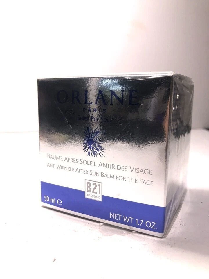 Bálsamo facial antiarrugas después del sol ORLANE PARIS B21 1,7 OZ caja sellada Foto 4 de 4