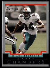 2004 Bowman #97 Chris Chambers Miami Dolphins
