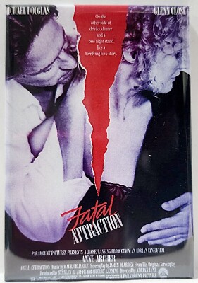 Fatal Attraction MAGNET 2''x3'' Refrigerator Locker Poster Movie Vintage FREE SHIP