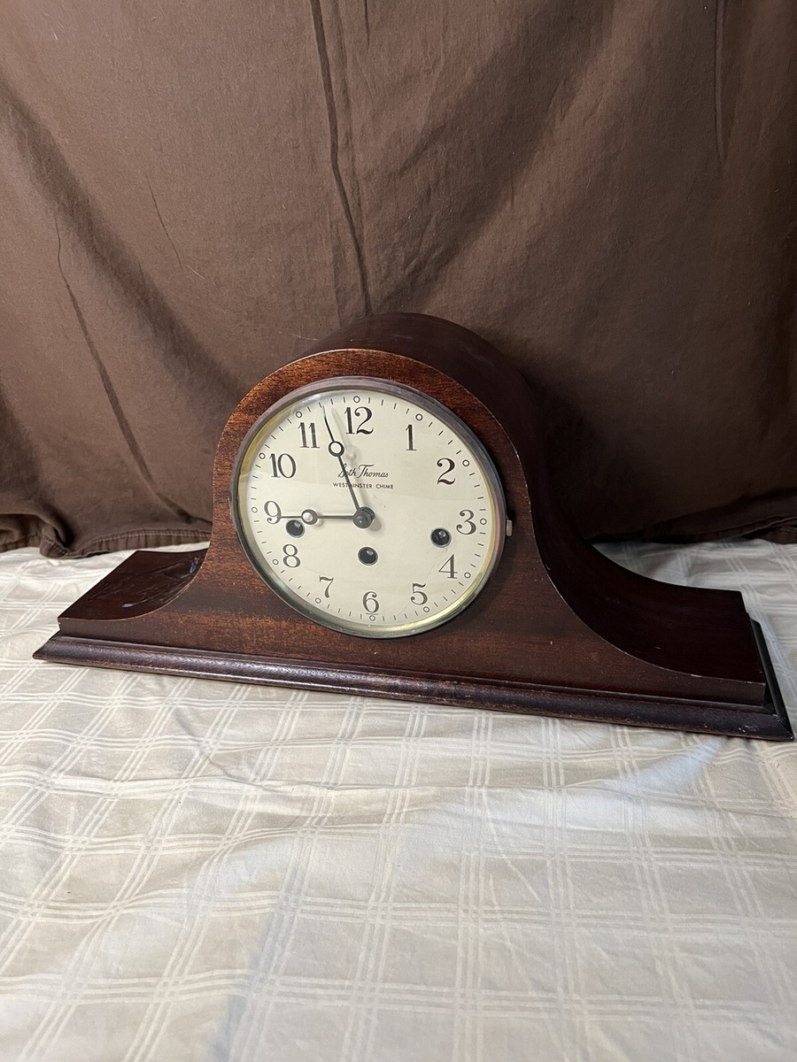 Seth Thomas Woodbury Westminster Chime Clock Mantle A401-003
