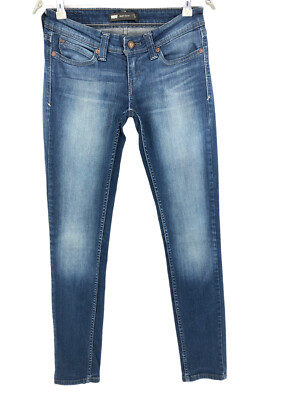LEVI'S STRAUSS & CO Damen Slight Curve Low Rise Skinny Jeans Größe W27 L32