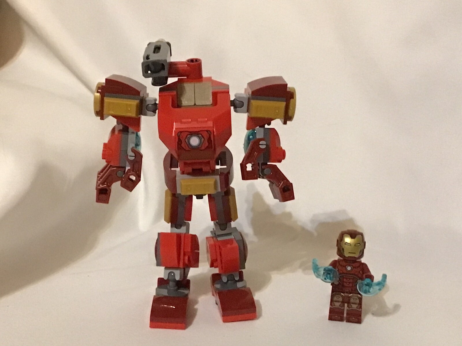 Lego Marvel Avengers Iron Man Mech Infinity War EndGame Robot  Armor #76140