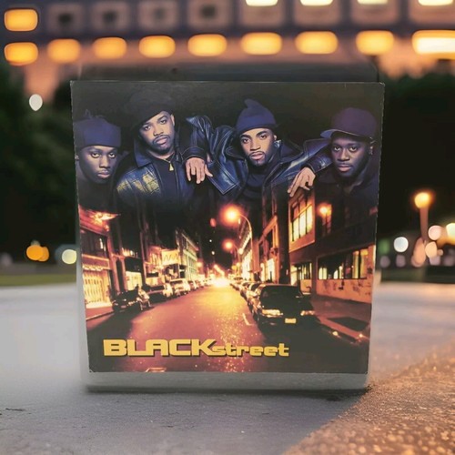 Blackstreet 1994 Self Titled Original 2-Sided 12x12 Album Cover Promo Poster Ad