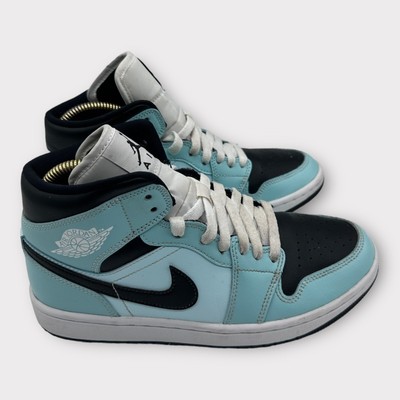 womens air jordan 1 mid aqua black