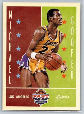 2012-13 Panini Past & Present Michael Cooper Los Angeles Lakers #93