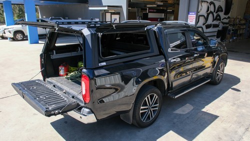 Mercedes XClass 2017 to Current Heavy Duty Steel Black Canopy X-Class - Picture 7 of 11