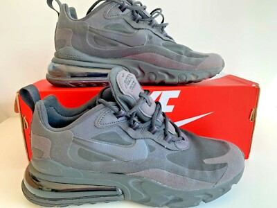 Nike Air Max 270 React Größe 6 UK EUR 40 Schwarz Sneaker CI3866