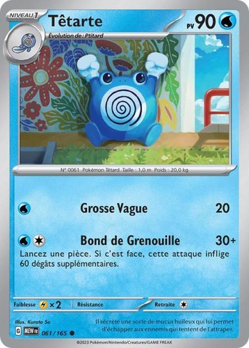Pokémon 151 Cartes à l'unité 1€, créez votre lot ! ⭐PETIT PRIX Holo Reverse - Photo 78/200