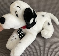 Rare Vintage Disney 16" Domino Beanie Plush: 101 Dalmatians