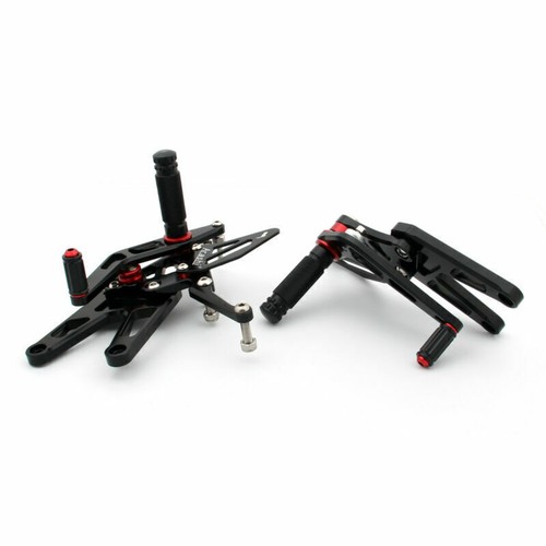 Rearset Rear Set For Yamaha YZF 600 R6 2003-2005 Black SHL | eBay