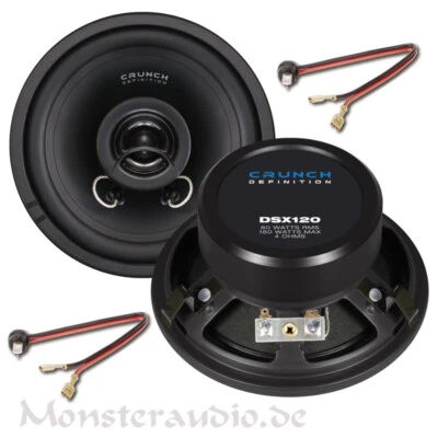 Crunch 12cm Lautsprecher 160W Mercedes W124 E-Klasse Front vorne Armaturenbrett