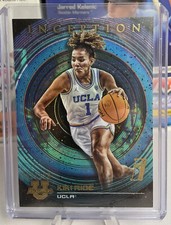 2022-23 Bowman University Inception #52 Kiki Rice #109/199 Aqua Refractor UCLA