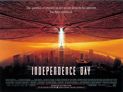 Independence Day movie poster - 12 x 16 inches