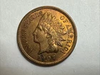 1907 Au/Unc Indian Cent (E10)