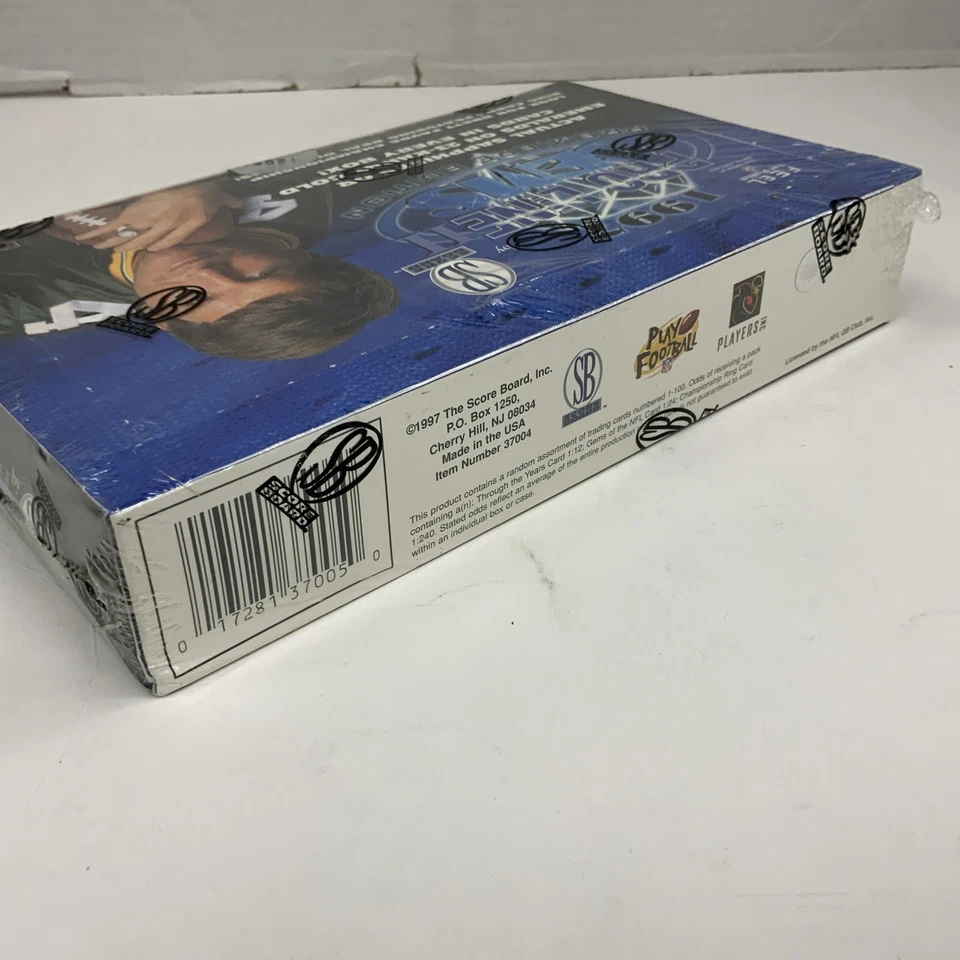 1997 Scoreboard Proline II Gems Premier Edition NFL Factory Sealed Box - Image 4 of 4