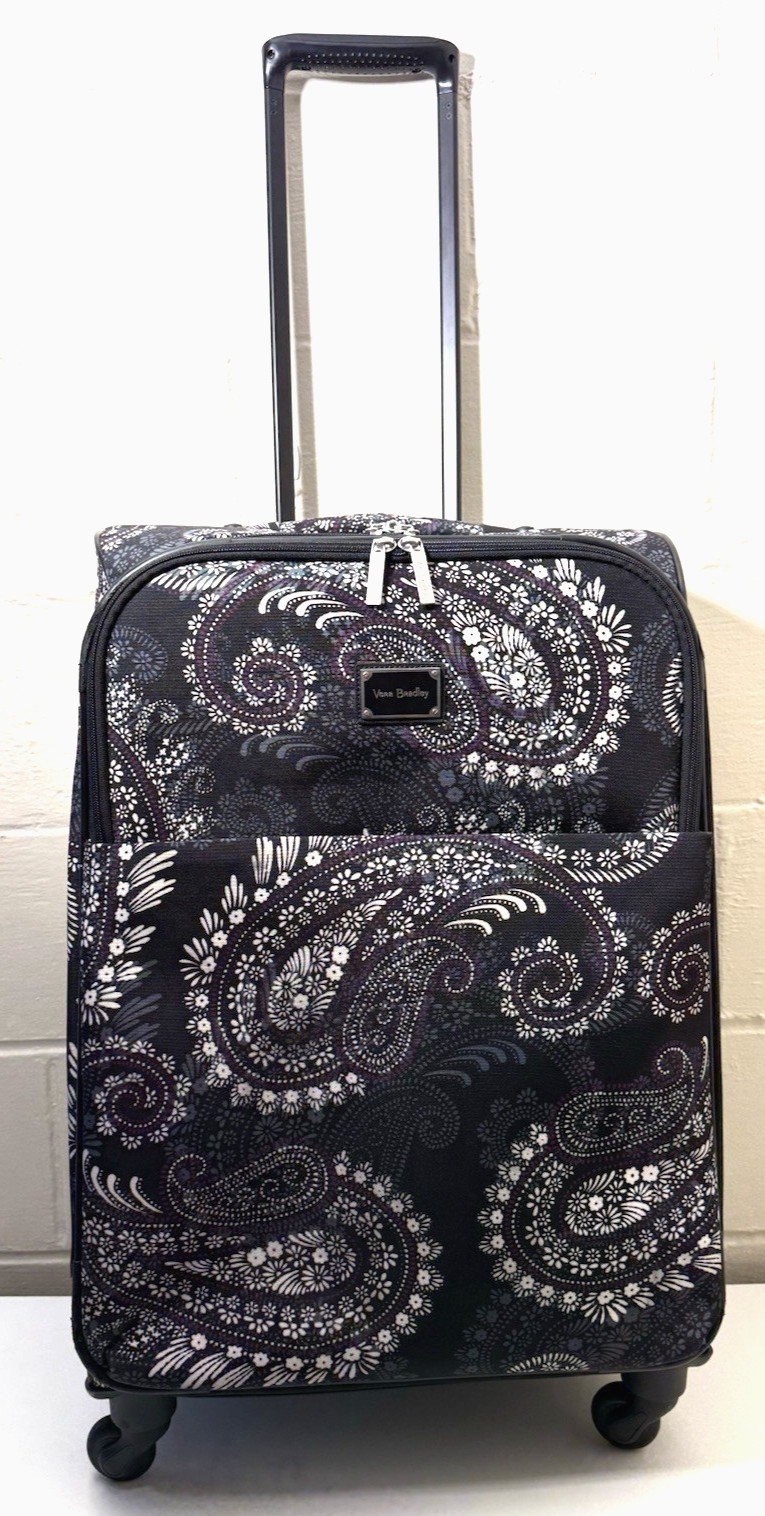 ~ Black White Purple Paisley Guc