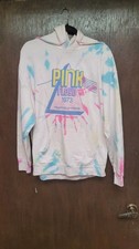 Pink Floyd Tie Dye 1973 Tour Hoodie, The Dark Side Of The Moon, Large