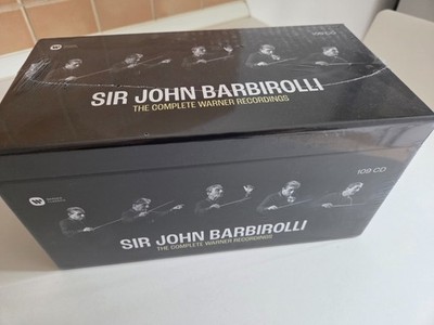 Sir John Barbirolli The Complete Warner Recordings 109 CDs Box Set NEW & SEALED