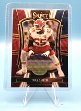 2025 Panini Select - Premier Level Trey Smith #109 Tri-Color Prizm /299
