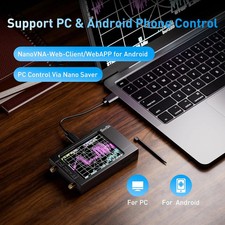 Nano MF HF VHF UHF SWR Vector Network Tester Antenna Analyzer LCD Digital Kit