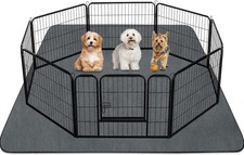 Washable Pee Pads for Dogs 72"x72" Reusable Dog Pads Non-Slip Dog Pee Pads