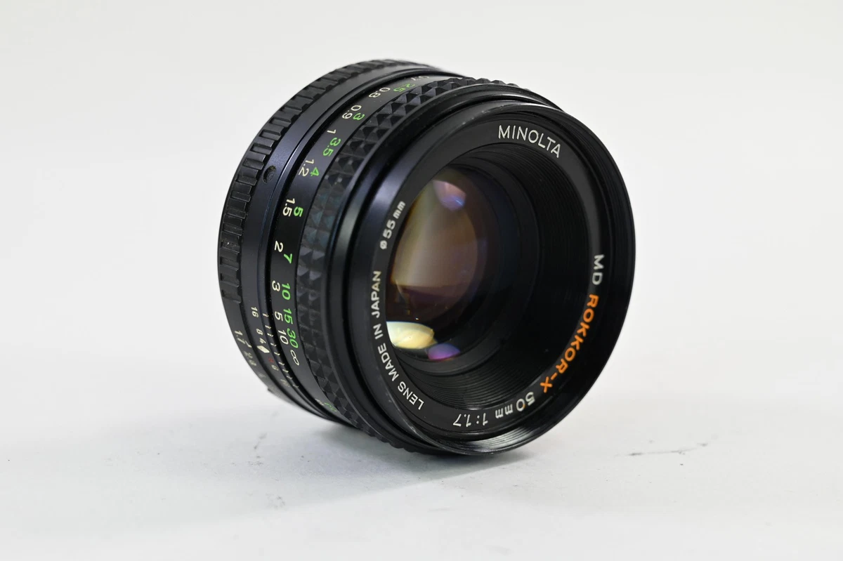 Minolta Rokkor-X 50mm Focal Camera Lenses for sale | eBay
