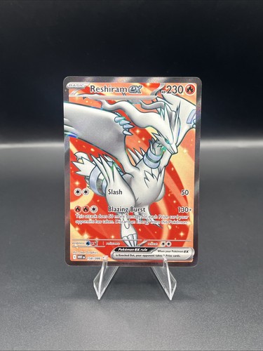 Reshiram EX 158/086 Sv: White Flare Ultra Rare Holo 230 HP