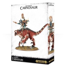 Saurus Oldblood on Carnosaur, Serpahon, Lizarmen, Warhammer Age of Sigmar