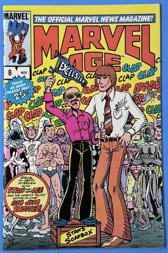 MARVEL AGE #8 (MARVEL 1983) STAN LEE COVER | VF/NM  9.0 | NICE COPY