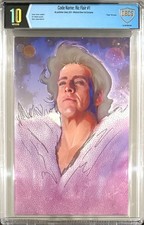 Code Name: Ric Flair #1 - CBCS 10.0 MINT GEM Silver Foil + FREE Signed Ric Comic