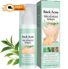 Back Acne Body Spray Treatment 120ml Clear Spots Blemishes Blackheads Salicylic