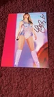 Photo Cartonnée Dédicacée Autograph Taylor Swift