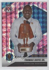 2021 Panini Mosaic Man of the Year Pink Camo Prizm Thomas Davis Sr #268 0oj1