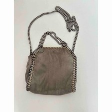 STELLA MCCARTNEY Falabella Tiny Chain Handtasche grau