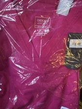 Cherokee Workwear Scrubs V Neck Top WW620 EEPI Electric Pink MEDIUM