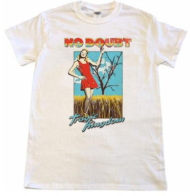 No Doubt Tragic Kingdom unisex white short sleeve tshirt QT8041