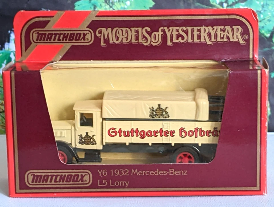 Matchbox Models of Yesteryear Y-6 1932 Camion Mercedes Benz L 5 - Bild 2 von 4