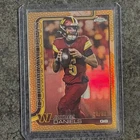 2025 Topps Chrome #295 Jayden Daniels Gold Leather Refractor 20/50.