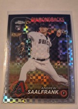 2024 Topps Chrome - Andrew Saalfrank #178 X-Fractor (RC)