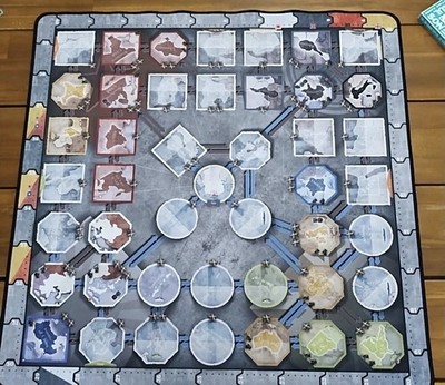 Total Domination Neoprene Board Game Playmat 26 1/2'' X 26 1/4''