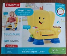Fisher-Price Smart Stages Laugh and Learn Numbers Interactive Chair Yellow