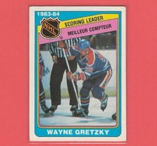1984-85  O-Pee-Chee  WAYNE GRETZKY  #380  ''VG-EX''  SHARP !!  Nice Card !!