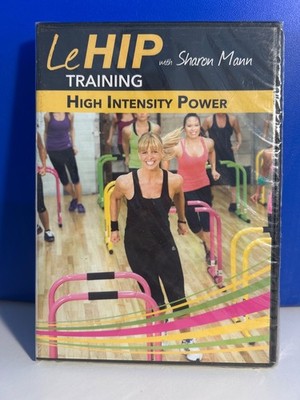 Le Hip Training w/Sharon Mann (DVD)  High Intensity Power  ..BRAND NEW & SEALED!
