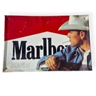 Vintage 1994 Marlboro Man Cowboy Metal Tin Sign Philip Morris Store 15.5x23.5"