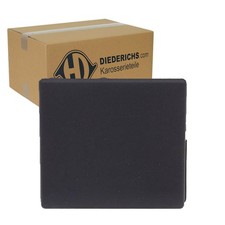 DIEDERICHS BLENDE ACC SCHWARZ STOßSTANGE VORNE passend für VW CADDY | 2298634